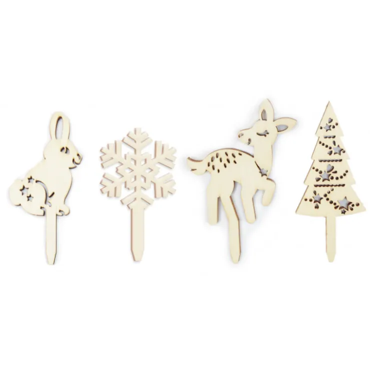 4 accessoires déco bois "forêt enchantée"*Guy Demarle Cheap
