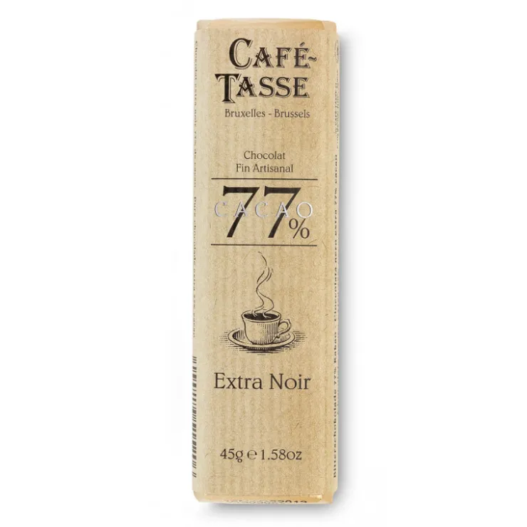 Barre de chocolat extra noir 77% 45g*Guy Demarle Sale