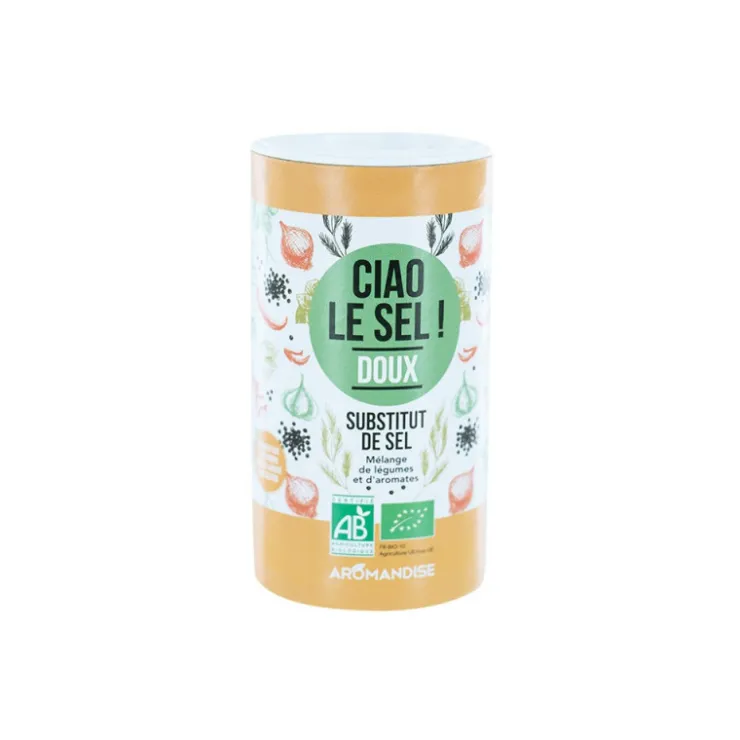 Ciao le sel ! Doux - Substitut de sel, mélange de légumes et d'aromates bio, 70g*Guy Demarle Flash Sale