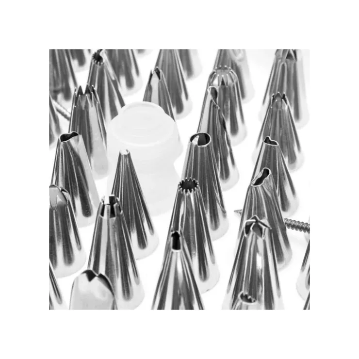 Coffret 52 douilles décors fins inox Patis décor*Guy Demarle New