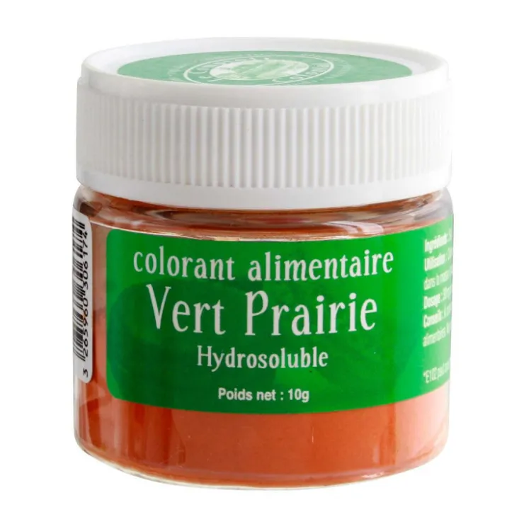 Colorant alimentaire vert prairie 10 g*Guy Demarle Hot