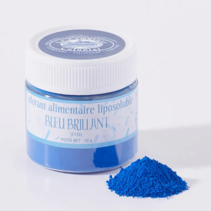 Colorant pour chocolat, bleu, 10 gr*Guy Demarle New