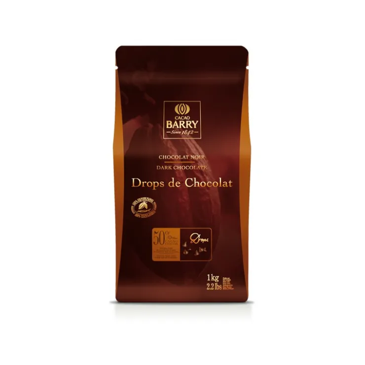 Drops (pépites) chocolat noir 50 %*Guy Demarle Shop
