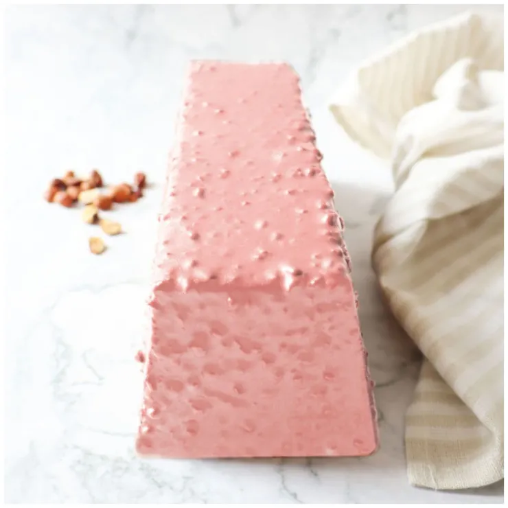 Glaçage rocher rose, noisettes et amandes 400g*Guy Demarle Cheap