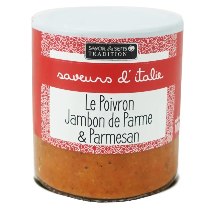 Le poivron au jambon de Parme et Parmesan 100g*Guy Demarle Online