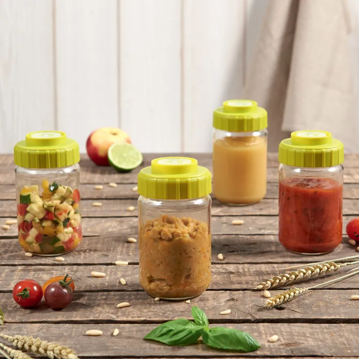 Lot de 4 Petits Pots 318ML Be Save®*Guy Demarle Clearance