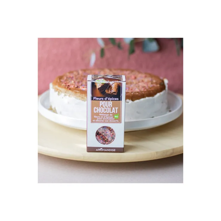 Mélange de fleurs & d'épices pour chocolat bio 40 g*Guy Demarle Outlet