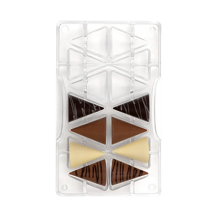 Moule à chocolat: 7 cônes 3D*Guy Demarle Hot