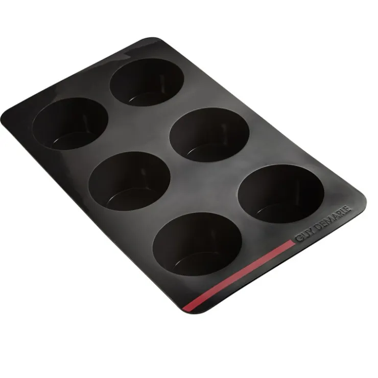 Moule 6 Muffins Droits OHRA®*Guy Demarle New
