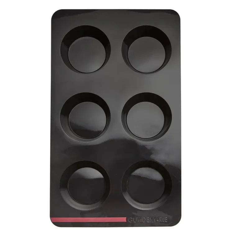 Moule 6 Muffins Droits OHRA®*Guy Demarle New