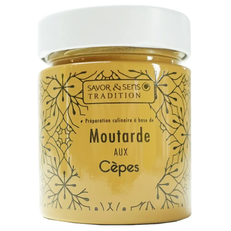 Moutarde saveur cèpes 130g*Guy Demarle Hot