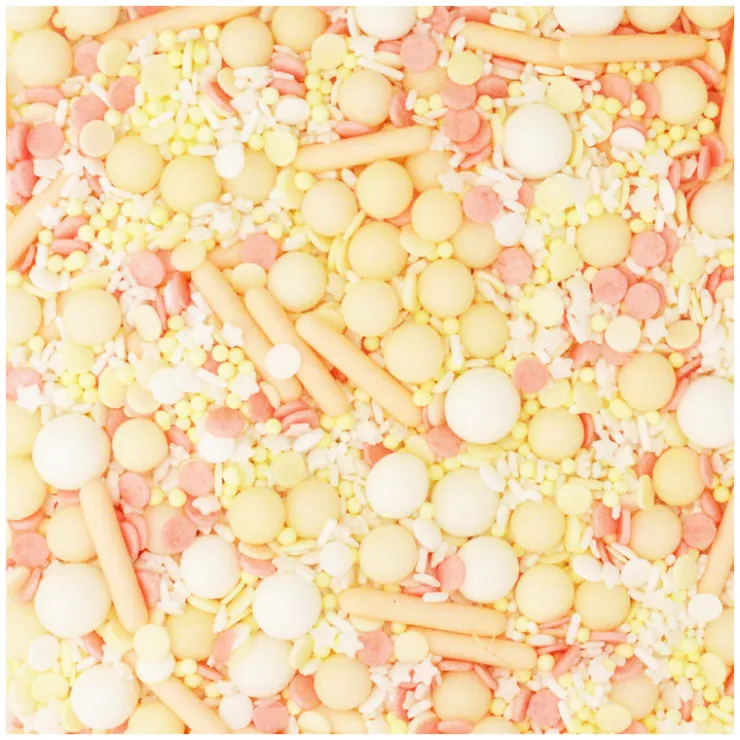 Pot décors sucrés mix rods pêche 70g*Guy Demarle Best