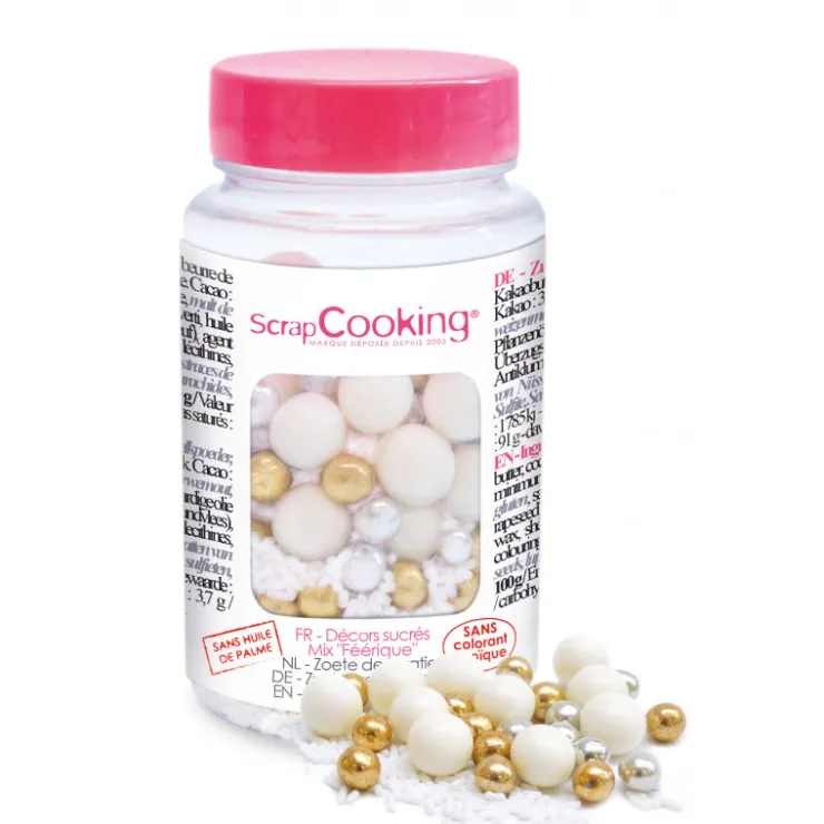 Pot de décors sucrés "féerique" 80g*Guy Demarle Best