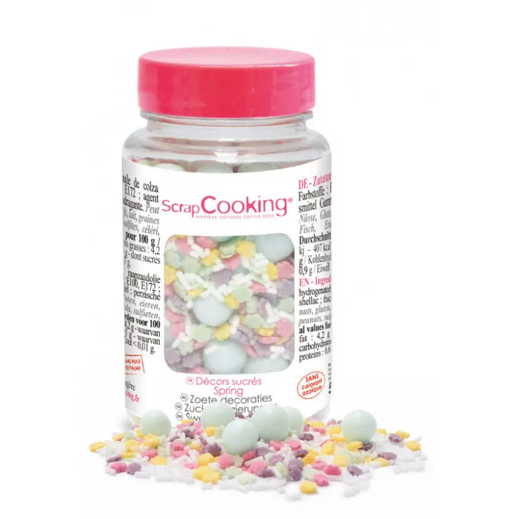 Pot de décors sucrés "Spring" 80g*Guy Demarle Fashion