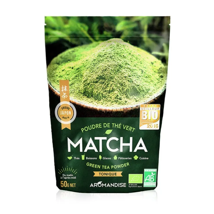 Poudre de thé vert Matcha bio 50g*Guy Demarle Outlet