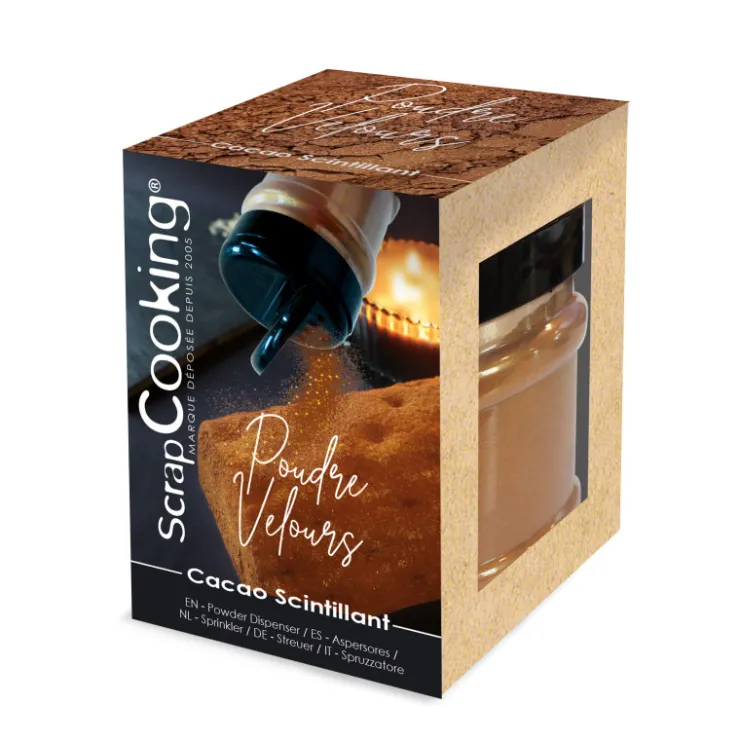 Poudre velours cacao scintillant 80g*Guy Demarle Outlet