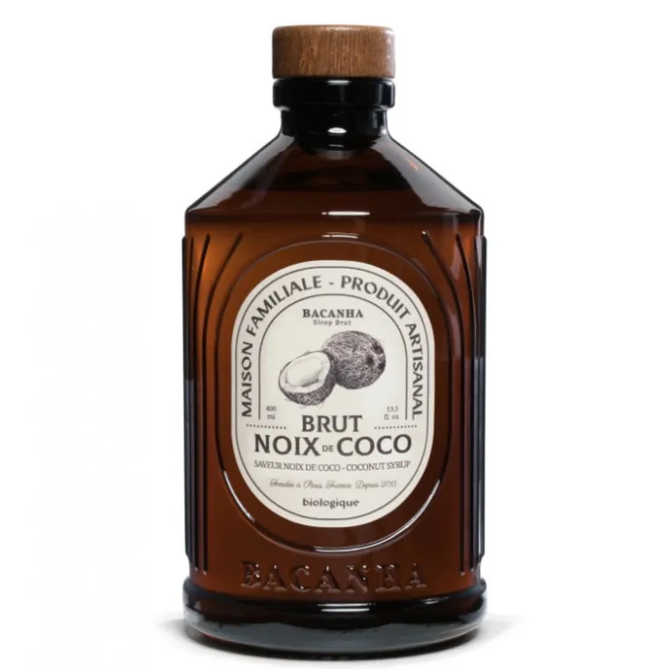 Sirop de noix de coco brut - Biologique - 400 ml*Guy Demarle Discount