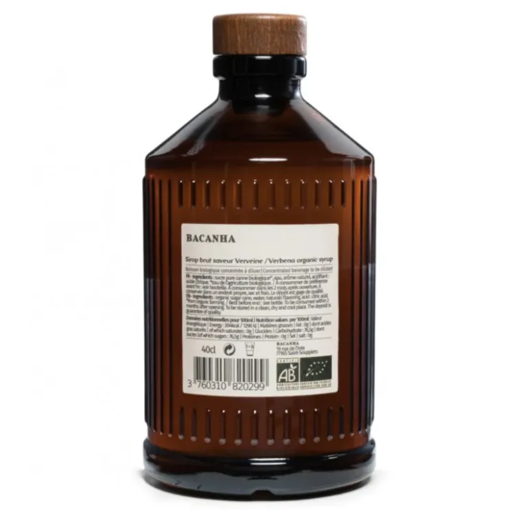 Sirop de verveine brut - Biologique - 400 ml*Guy Demarle New