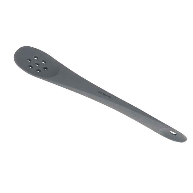 Spatule double embout cuillères ajourées - Gris Anthracite*Guy Demarle Hot