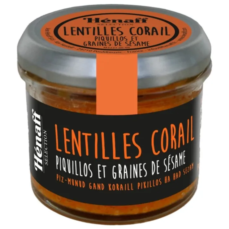 Tartinable de lentilles corail, piquillos et graines de sésame*Guy Demarle Online