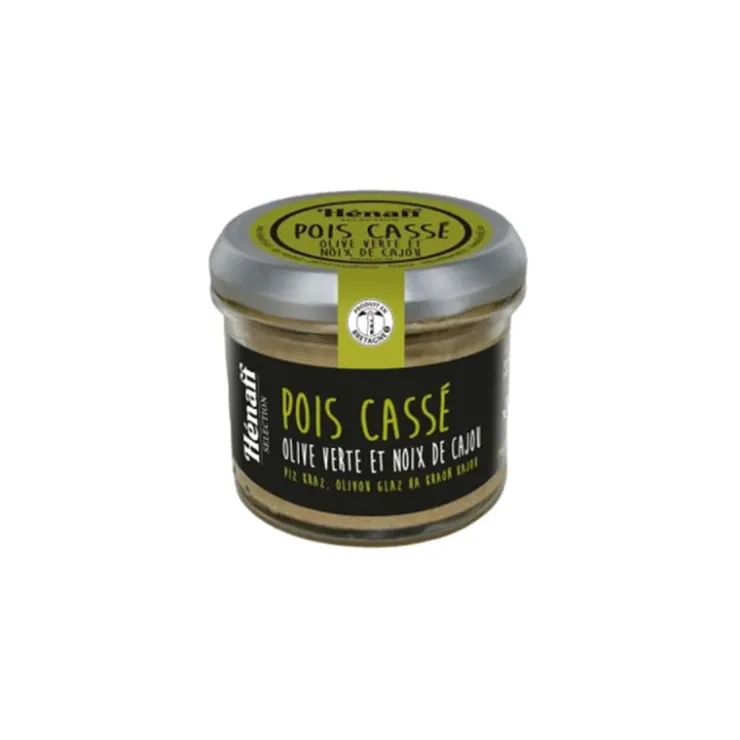 Tartinable de pois cassé, olive verte et noix de cajou*Guy Demarle Store