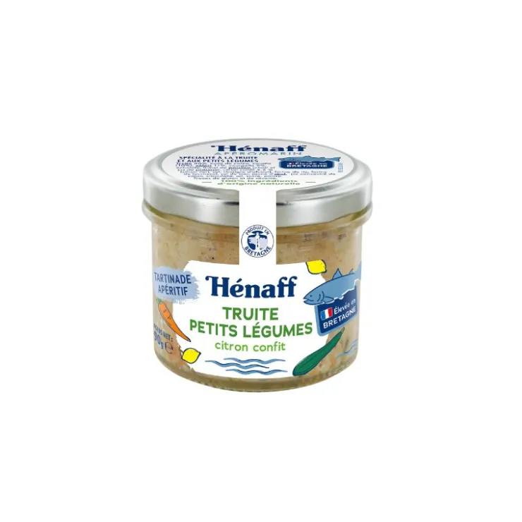 Tartinable truite, petits légumes & citron 90g*Guy Demarle Hot